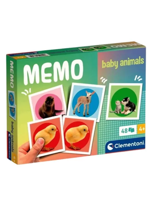 Állatkölykök - Memóriajáték - Clementoni