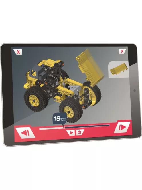 CLEMENTONI Science&Play Mechanikai laboratórium Bányászati ​​autók 2 az 1-ben