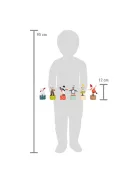 Táncoló karácsonyi figurák