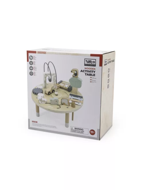 Tryco -Fa  Activity asztal