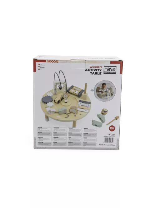 Tryco -Fa  Activity asztal