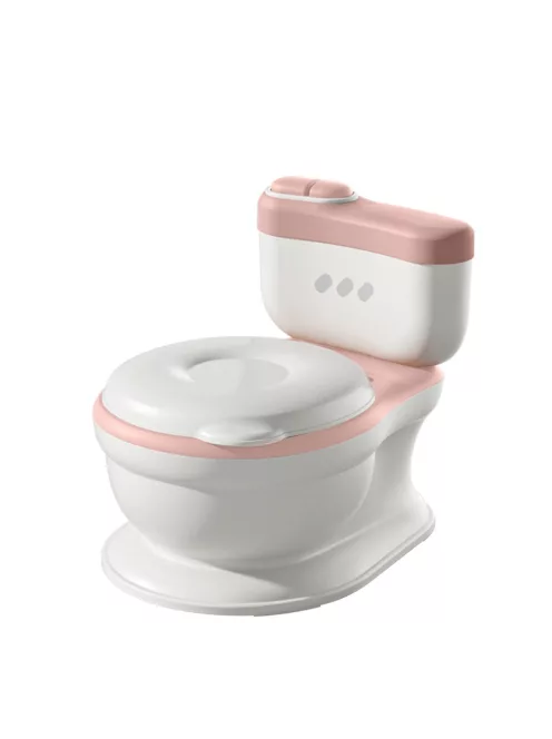 Tryco - Wc alakú bili, öblítő hanggal - rózsaszín