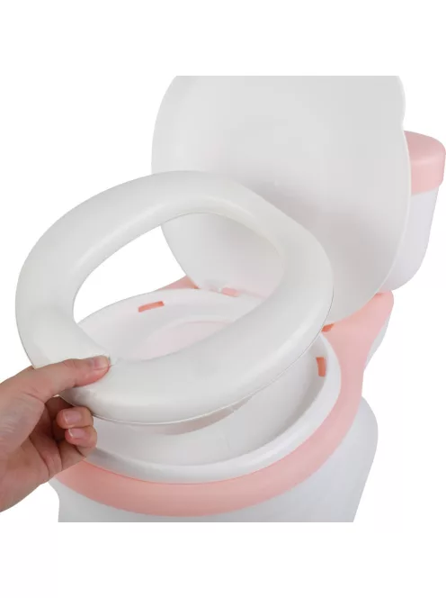 Tryco - Wc alakú bili, öblítő hanggal - rózsaszín