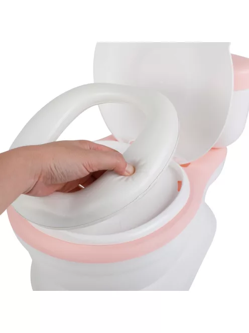 Tryco - Wc alakú bili, öblítő hanggal - rózsaszín