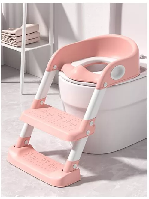 Tryco - Lépcsős wc szűkítő - Rózsaszín