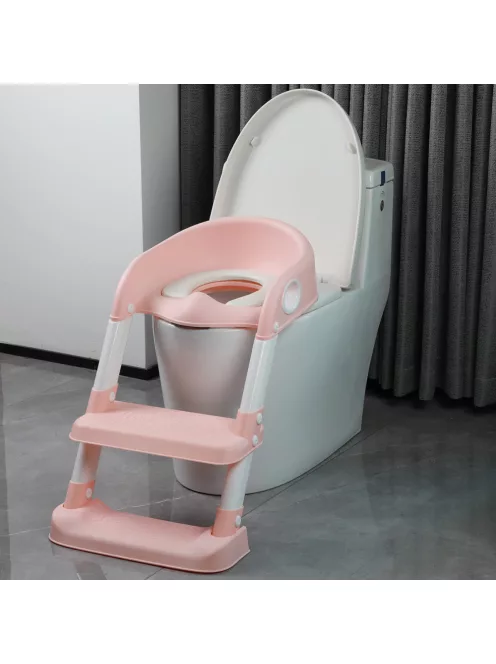Tryco - Lépcsős wc szűkítő - Rózsaszín