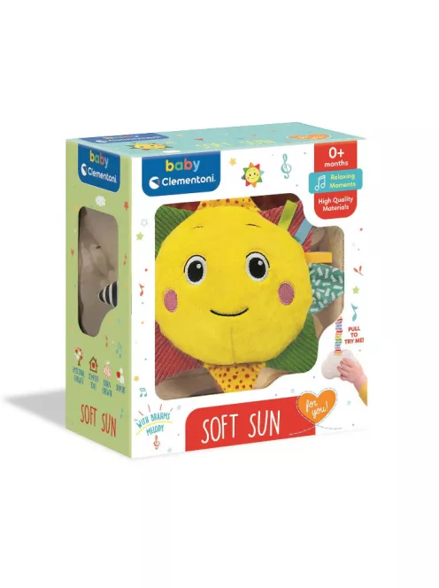 Clementoni - Zenélő napocska - kiságyra