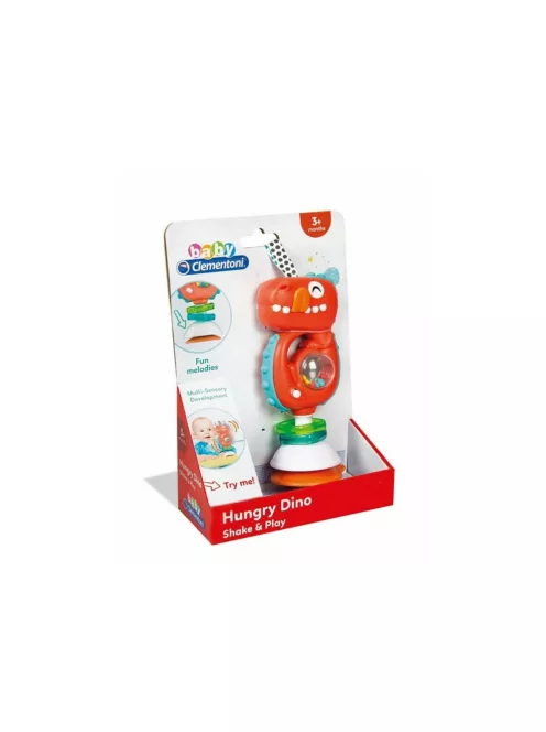 Clementoni - Dínó csörgő - hang és fény effektekkel