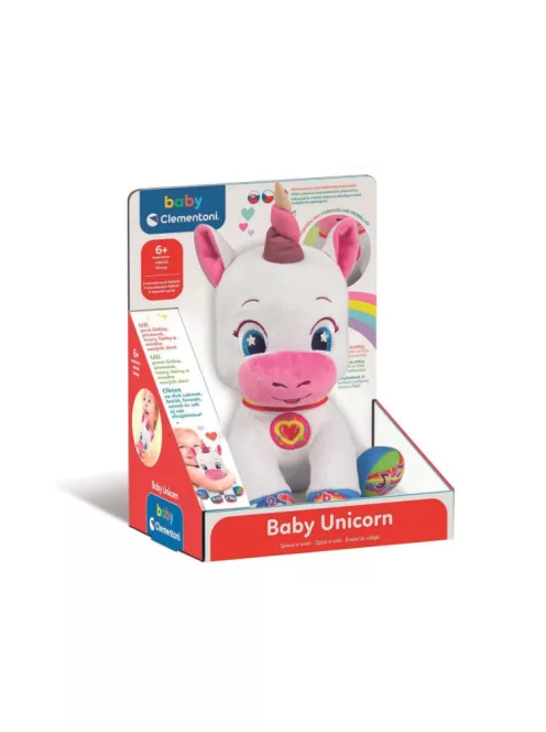 Clementoni - Interaktív plüss unikornis