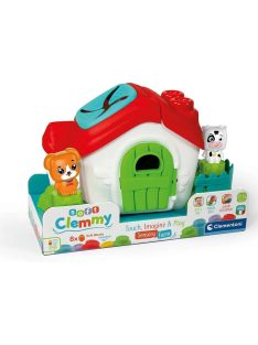 Clemmy - Puha szenzoros építőkockák - Farm