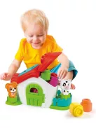 Clemmy - Puha szenzoros építőkockák - Farm