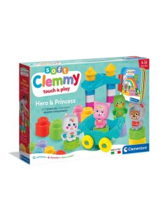 Clemmy - Puha építőkocka szett - Hősök és hercegnők