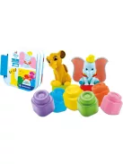 Clemmy - Disney - Simba és Dumbo - Puha építőkocka szett