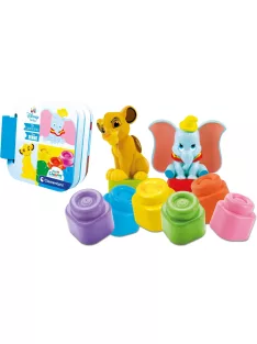 Clemmy - Disney - Simba és Dumbo - Puha építőkocka szett