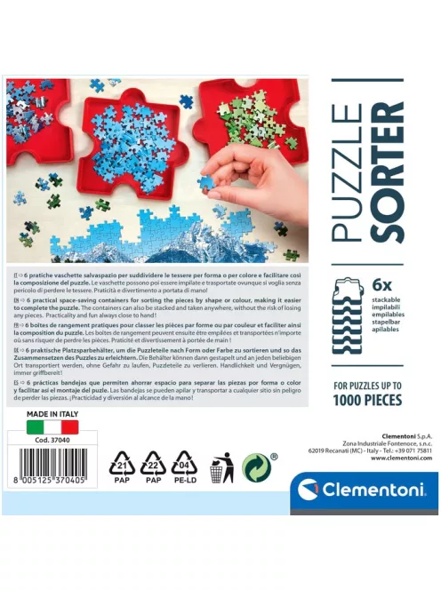 Clementoni Puzzle szortírozó