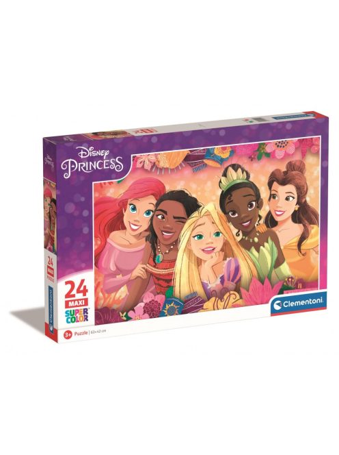 Clementoni Puzzle  Maxi 24 db-os - Disney hercegnők