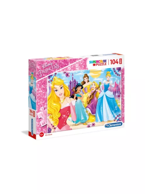Clementoni Puzzle  Maxi 104 db-os - Hercegnők