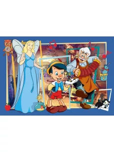 Clementoni Puzzle  104 db-os Disney klasszikusok - Pinocchio