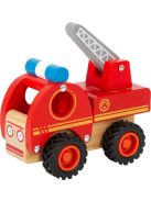 Legler - Fa tűzoltó autó gumikerékkel