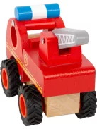 Legler - Fa tűzoltó autó gumikerékkel