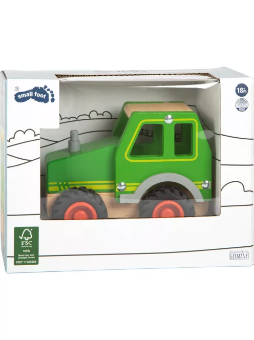 Legler - Fa traktor gumikerékkel