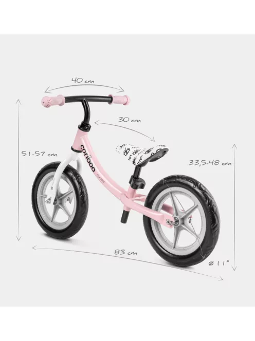 Cariboo Classic futóbicikli - Pink/Gray