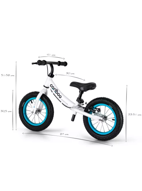Cariboo Adventure futóbicikli - White/Blue