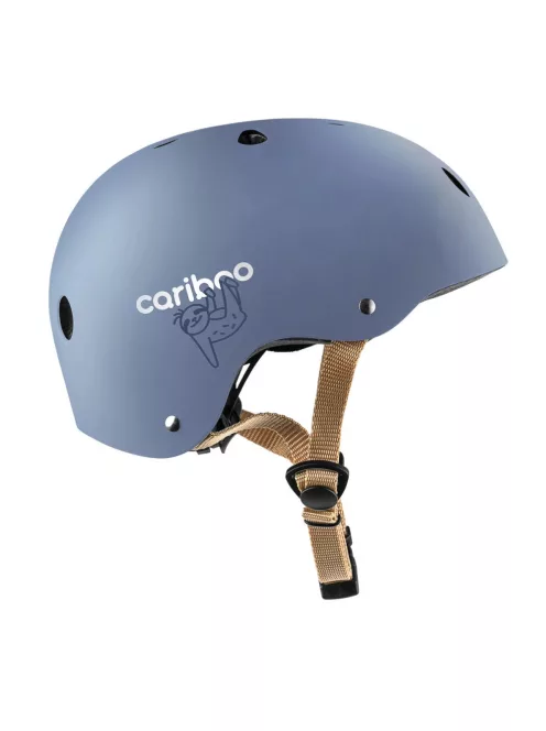 Cariboo bukósisak S méret, beépített lámpával - Navy/Coffee