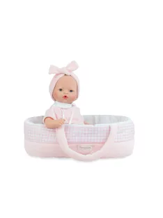 Marina&Pau baba - Kislány bölcsőben