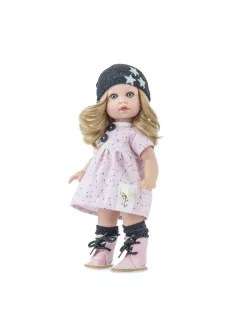   Marina&Pau baba - Carol csillagképes ruhában  díszdobozban