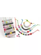 Clementoni - Crazy Chic message karkötő készítő szett