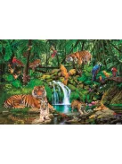 Clementoni- Puzzle - 300 db - Relytekhely a dzsungelben