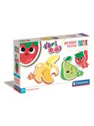 Clementoni -  Első kirakóm - Puzzle - 2-3-4-5 db - Gyümölcsök