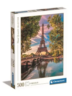 Clementoni - Puzzle - 500 db - A Szajna mentén