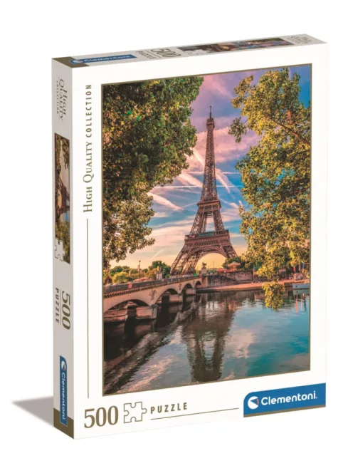 Clementoni - Puzzle - 500 db - A Szajna mentén