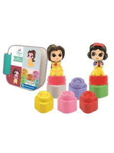 Clemmy puha kockák - Disney Hercegnős készlet, könyvvel