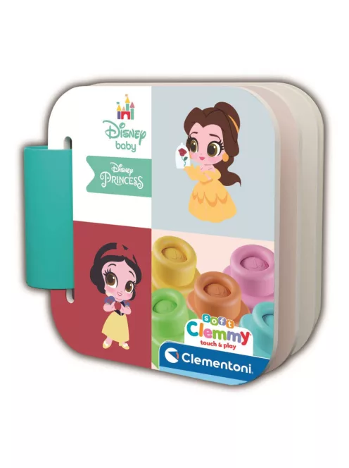 Clemmy puha kockák - Disney Hercegnős készlet, könyvvel