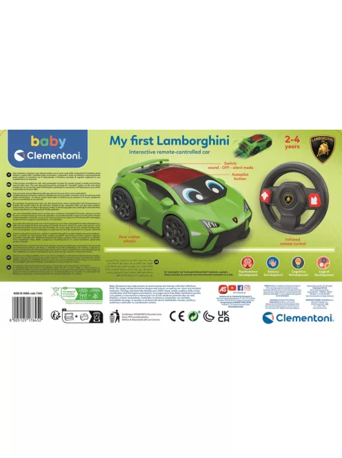 Clementoni - Első távirányítós Lamborghini autóm