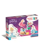 Clementoni - Első Puzzle - 3-6-9-12 db - Disney Hercegnők