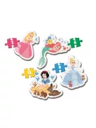 Clementoni - Első Puzzle - 3-6-9-12 db - Disney Hercegnők