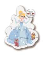 Clementoni - Első Puzzle - 3-6-9-12 db - Disney Hercegnők