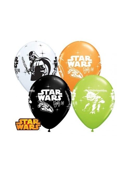 11 inch-es Star Wars - Darth Vader & Yoda Latex Lufi 