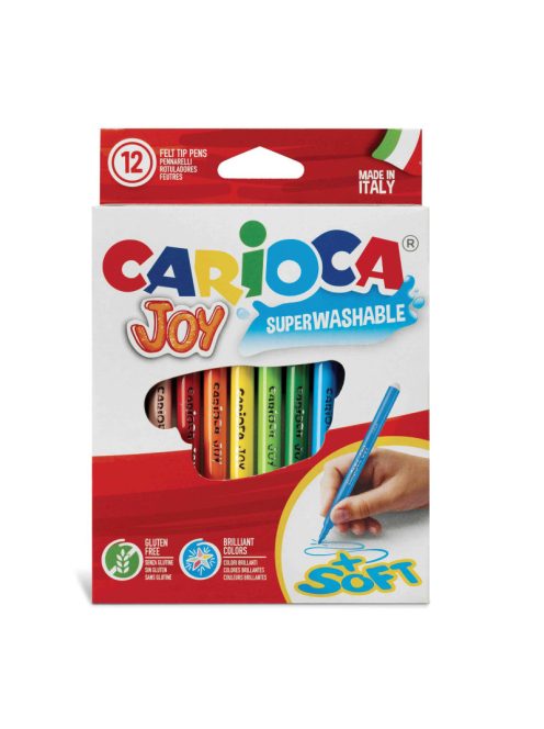 Carioca Joy - 12 db-os kimosható filctoll készlet