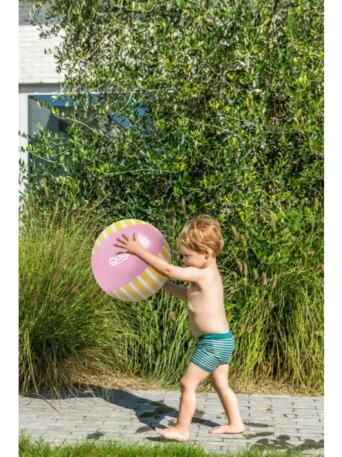 Quut – Strandolós játék készlet - banánsárga/pink