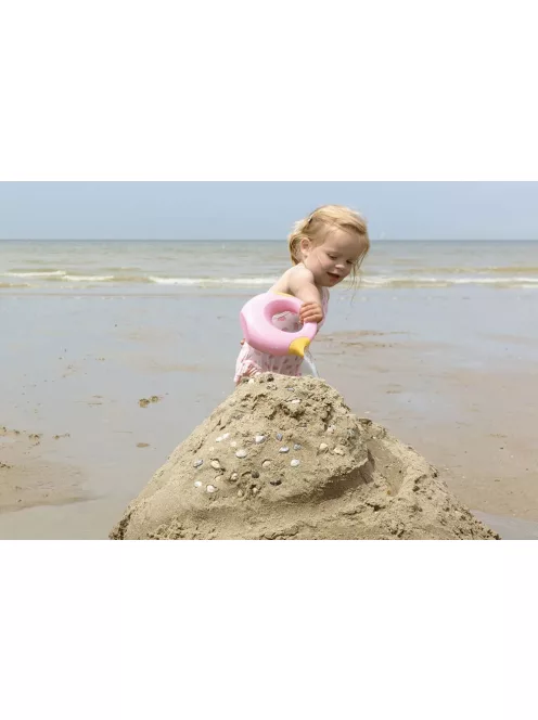 Quut – Strandolós játék készlet - banánsárga/pink