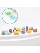 LUDI - Tengeri állatok - Fürdő játékok - 12 db-os készlet