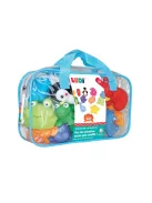 LUDI - Tengeri állatok - Fürdő játékok - 12 db-os készlet