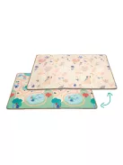 LUDI - Kétoldalú összecsukható játszó szőnyeg - állatos