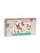 LUDI - Kétoldalú összecsukható játszó szőnyeg - állatos