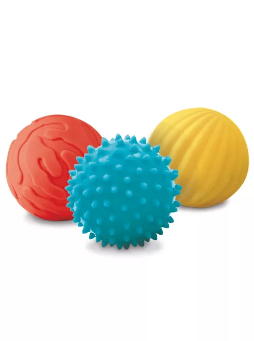 LUDI - Szenzoros baby labda készlet - 3 db